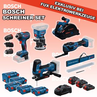 Bosch Professional Schreiner Set 1 / 5-teilig