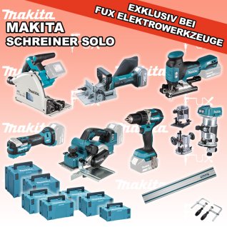 Makita 7-teiliges Schreiner Solo 6