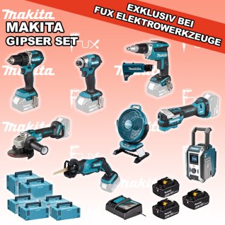 Makita Gipser Set 17