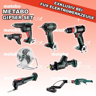 Metabo Gipser Set 12 SOLO