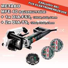 MFE 40 Mauernutfräse