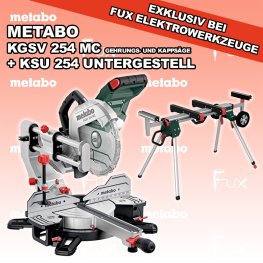 KGSV 254 MC Gehrungs- und Kappsäge + KSU 251 Kappsägen-Untergestell