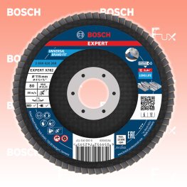 Fächerschleifscheibe X782, ⌀ 115 mm, Korn  80